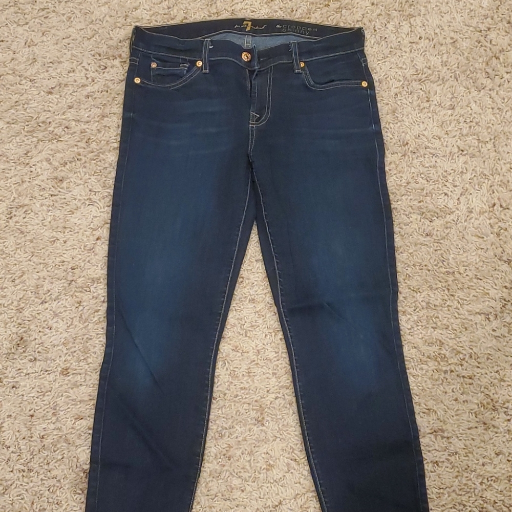 7 for all mankind the copped skinny 29